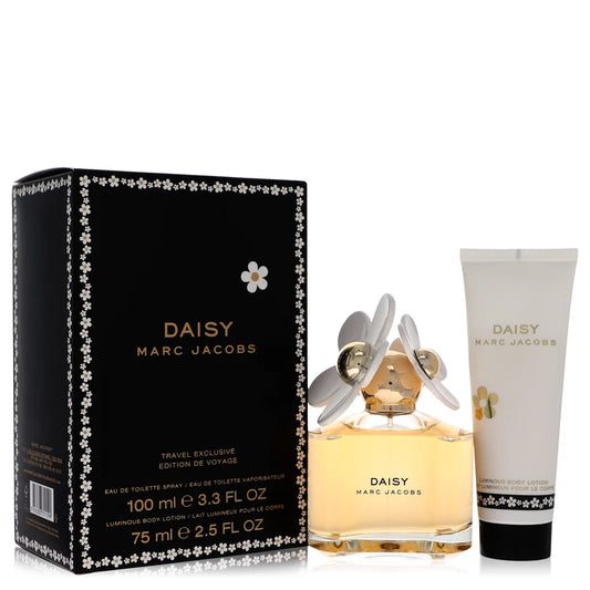 Daisy Women Gift Set - 3.4 oz Eau De Toilette Spray + 2.5 oz Body Lotion